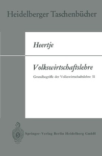Enlarge image Cover: Volkswirtschaftslehre - Springer