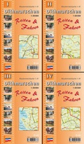 Cover: Dithmarschen Reiten & Fahren / Reiterkartenset / Dithmarschen Reiten & Fahren I - IV. Reiterkartenset 1:60.000 - Kommunalverlag Tacken