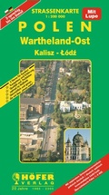 Cover: H&ouml;fer Stra&szlig;enkarte PL 012 Polen - Wartheland-Ost 1:200.000 - freytag & berndt