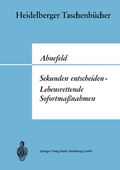 Cover: Sekunden entscheiden - Lebensrettende Sofortma&szlig;nahmen - Springer