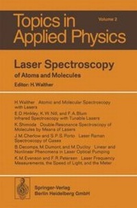 Enlarge image Cover: Laser Spectroscopy of Atoms and Molecules - Springer