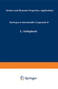 Cover: Hydrogen in Intermetallic Compounds II - Springer