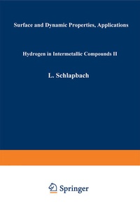 Enlarge image Cover: Hydrogen in Intermetallic Compounds II - Springer