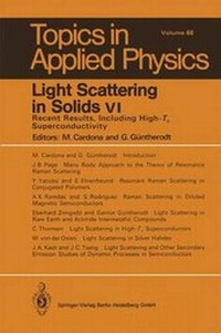 Enlarge image Cover: Light Scattering in Solids VI - Springer
