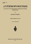 Cover: Anthropometrie - Springer