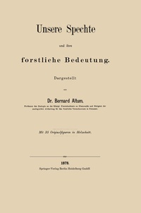 Abbildung von: Unsere Spechte und ihre forstliche Bedeutung - Springer