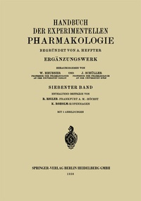 Abbildung von: Handbuch der Experimentellen Pharmakologie - Springer