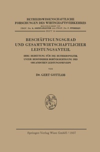 Abbildung von: Beschäftigungsgrad und Gesamtwirtschaftlicher Leistungsanteil - Springer