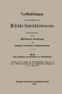 Abbildung von: Ueber Erkennung und Beurteilung von Herzkrankheiten - Springer