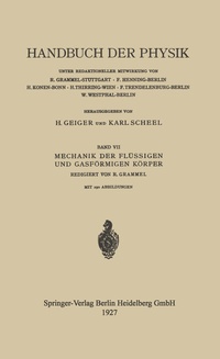 Abbildung von: Mechanik der Flüssigen und Gasförmigen Körper - Springer
