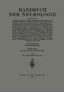 Cover: Handbuch der Neurologie - Springer
