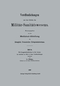 Cover: Die Lungentuberkulose in der Armee - Springer