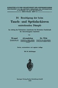 Cover: Die Beseitigung der beim Tauch- und Spritzlackieren entstehenden D&auml;mpfe - Springer