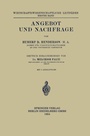 Cover: Angebot und Nachfrage - Springer