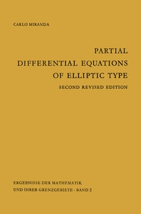 Enlarge image Cover: Partial Differential Equations of Elliptic Type - Springer