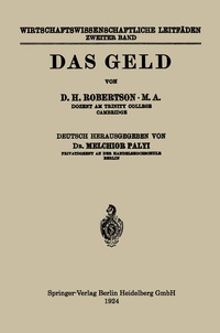 Enlarge image Cover: Das Geld - Springer