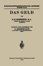 Cover: Das Geld - Springer