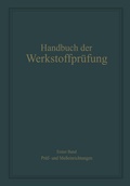 Cover: Pr&uuml;f- und Me&szlig;einrichtungen - Springer