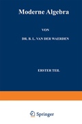 Cover: Moderne Algebra - Springer