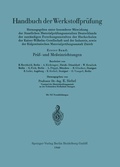 Cover: Pr&uuml;f- und Me&szlig;einrichtungen - Springer