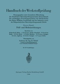 Cover: Pr&uuml;f- und Me&szlig;einrichtungen - Springer