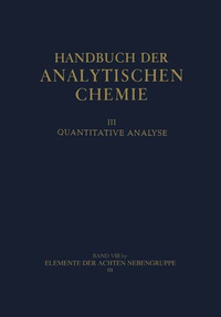 Enlarge image Cover: Elemente der achten Nebengruppe - Springer