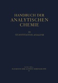 Cover: Elemente der achten Nebengruppe - Springer