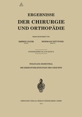 Cover: Die Kriegsverletzungen des Gesichts - Springer