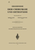 Cover: Die Kriegsverletzungen des Gesichts - Springer