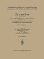 Cover: Zahnräder - Springer