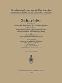 Enlarge image Cover: Zahnräder - Springer