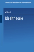 Cover: Idealtheorie - Springer