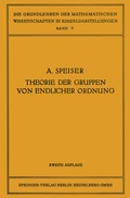 Cover: Die Theorie der Gruppen von Endlicher Ordnung - Springer