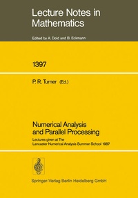 Enlarge image Cover: Numerical Analysis and Parallel Processing - Springer