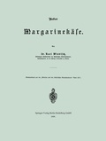 Cover: Ueber Margarinek&auml;se - Springer