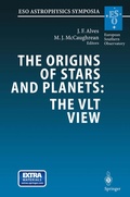 Cover: The Origins of Stars and Planets: The VLT View - Springer