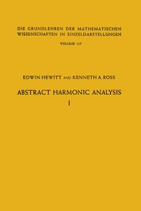 Abbildung von: Abstract Harmonic Analysis - Springer