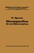 Cover: Stromquellen f&uuml;r den R&ouml;hrenempfang - Springer