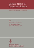 Cover: GI Gesellschaft f&uuml;r Informatik e. V. - Springer
