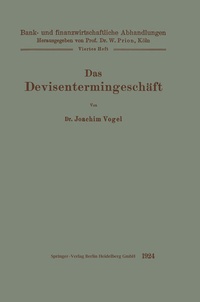 Enlarge image Cover: Das Devisentermingeschäft - Springer