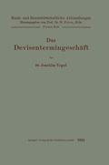 Cover: Das Devisentermingesch&auml;ft - Springer