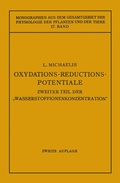 Cover: Oxydations-Reductions-Potentiale - Springer