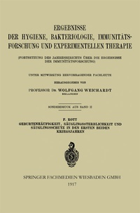Abbildung von: Geburtenhäufigkeit, Säuglingssterblichkeit und Säuglingsschutz in den Ersten Beiden Kriegsjahren - Springer
