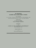 Cover: Das Veterin&auml;rwesen einschlie&szlig;lich einiger verwandter Gebiete in Frankreich - Springer