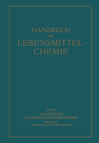 Enlarge image Cover: Allgemeine Untersuchungsmethoden - Springer
