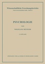 Cover: Psychologie - Springer