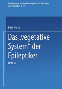 Abbildung von: Das "Vegetative System" der Epileptiker - Springer