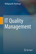Cover: IT Quality Management - Springer