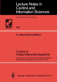 Enlarge image Cover: Control of Partial Differential Equations - Springer