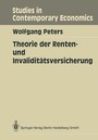 Cover: Theorie der Renten- und Invaliditätsversicherung - Springer